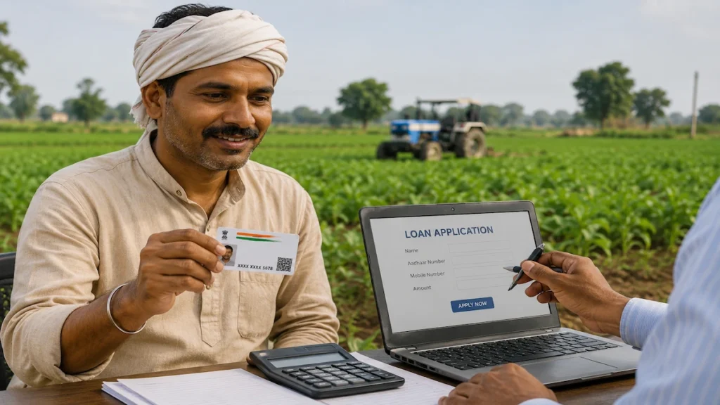 Loan by aadhar card